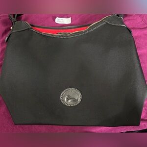 Dooney & Bourke Black Nylon Large Erica Bag